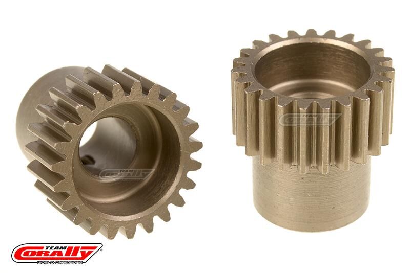 Team Corally 48 DP Pinion Short Hardened Steel 23 Teethø5mm / C-72423