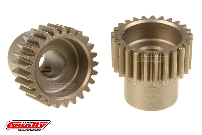 Team Corally 48 DP Pinion Short Hardened Steel 25 Teethø5mm / C-72425