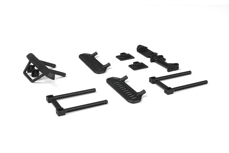 Carisma MSA-1E BUMPERS & BODY MOUNTS SET / CA-16043