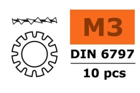 G-Force RC Unterlegscheibe Sichernd M3 galvanisierter...