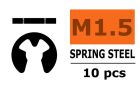 G-Force RC E-clips 1,5mm Federstahl 10 St / GF-0158-002