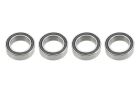 G-Force RC Kugellager Chromstahl ABEC 3 Gummidichtung 8X12X3,5 MR128-2RS 4 St / GF-0500-013