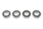 G-Force RC Kugellager Chromstahl ABEC 3 Gummidichtung 10X22X6 6900-2RS 4 St / GF-0500-020