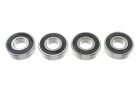 G-Force RC Kugellager Chromstahl ABEC 3 Gummidichtung 12X28X8 6001-2RS 4 St / GF-0500-024