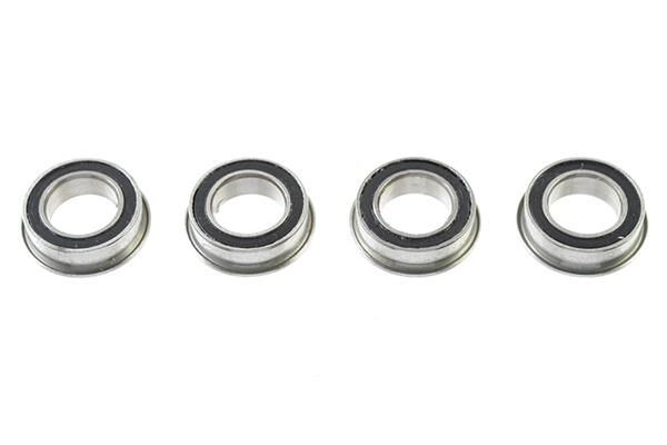 G-Force RC Kugellager Chromstahl ABEC 3 Gummidichtung 6X10X3 mit Bund MF106-2RS 4 St / GF-0505-004