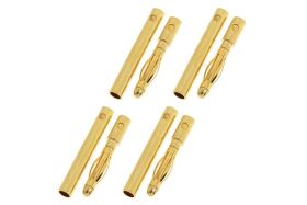 G-Force RC Steckverbinder 2.0mm Goldkontakten Stecker +...