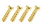 G-Force RC Steckverbinder 4.0mm Goldkontakten 90 Deg Stecker 4 St / GF-1000-013