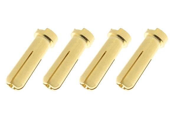 G-Force RC Steckverbinder 5.0mm Goldkontakten 90 Deg Stecker 4 St / GF-1000-014