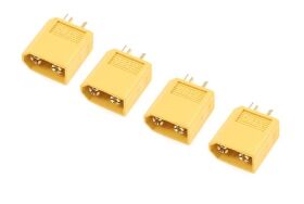 G-Force RC Steckverbinder XT-60 Goldkontakten Buchse 4 St...