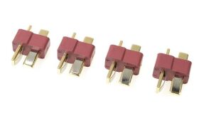 G-Force RC Steckverbinder Deans Goldkontakten Stecker 4...
