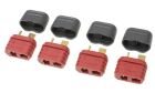 G-Force RC Steckverbinder Deans Goldkontakten mit kappe Buchse 4 St / GF-1006-012