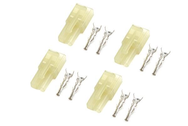 G-Force RC Steckverbinder Mini Tamiya Goldkontakten Stecker 4 St / GF-1009-002