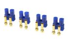 G-Force RC Steckverbinder EC-2 Goldkontakten Stecker 4 St / GF-1020-002