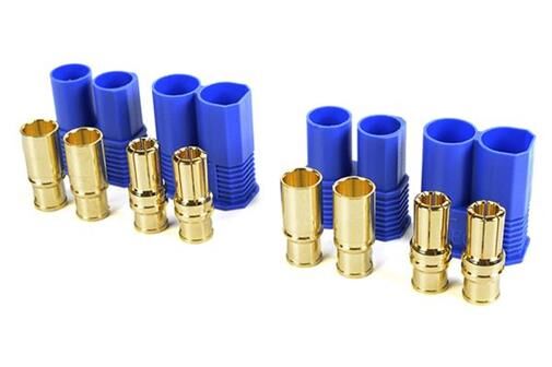 G-Force RC Steckverbinder EC-8 Goldkontakten Stecker + Buchse 2 Paare / GF-1023-001