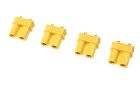G-Force RC Steckverbinder XT-30UPB Goldkontakten Stecker 4 St / GF-1032-002