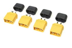 G-Force RC Steckverbinder XT-60 mit kappe Goldkontakten Buchse 4 St / GF-1040-003