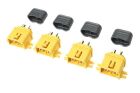 G-Force RC Steckverbinder XT-60L mit kappe Goldkontakten Stecker 4 St / GF-1041-002