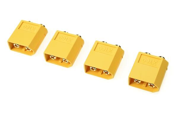 G-Force RC Steckverbinder XT-60PB Goldkontakten Buchse 4 St / GF-1042-003
