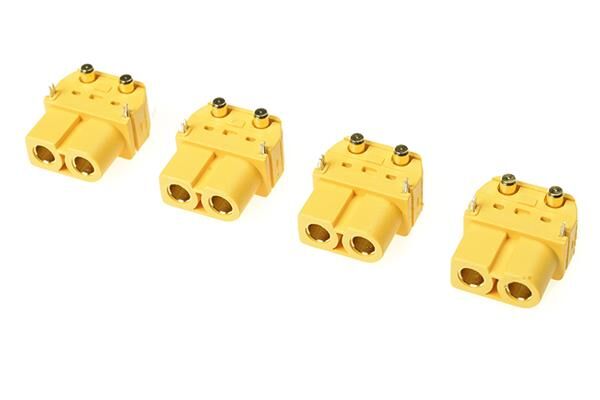 G-Force RC Steckverbinder XT-60PW Goldkontakten Stecker 4 St / GF-1043-002