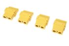 G-Force RC Steckverbinder XT-60PT Goldkontakten Stecker 4 St / GF-1044-002