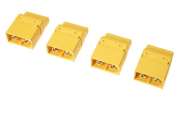 G-Force RC Steckverbinder XT-60PT Goldkontakten Buchse 4 St / GF-1044-003