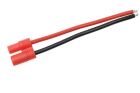 G-Force RC Steckverbinder mit Kabel 3.5mm Goldkontakten Stecker 14AWG Silikon Kabel 10cm 1 St / GF-1061-002