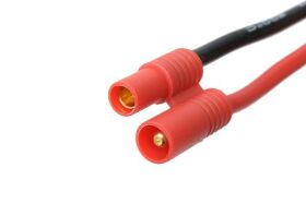 G-Force RC Steckverbinder mit Kabel 3.5mm Goldkontakten Buchse 14AWG Silikon Kabel 10cm 1 St / GF-1061-003