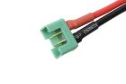 G-Force RC Steckverbinder mit Kabel MPX Goldkontakten Buchse 14AWG Silikon Kabel 10cm 1 St / GF-1071-003