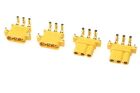 G-Force RC Connector MR-30PW 3-Polig Goldkontakten Stecker + Buchse 2 Paare / GF-1086-001