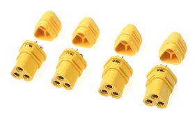 G-Force RC Connector MT-30 3-Polig Goldkontakten Stecker 4 St / GF-1090-002