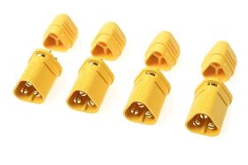 G-Force RC Connector MT-30 3-Polig Goldkontakten Buchse 4 St / GF-1090-003