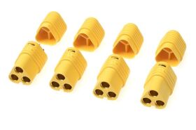 G-Force RC Connector MT-60 3-Polig Goldkontakten Stecker 4 St / GF-1091-002