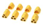 G-Force RC Connector MT-60 3-Polig Goldkontakten Stecker 4 St / GF-1091-002