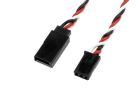 G-Force RC Servo Verlängerungskabel Verdrilltes HD Silikon Kabel Futaba 22AWG / 60 Stränge 10cm 1 St / GF-1120-010