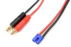 G-Force RC Ladekabel EC-2 14AWG Silikon Kabel 30cm 1 pc / GF-1201-101