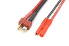 G-Force RC Power Adapterkabel Deans Buchse <=> 2mm Gold Connector 14AWG Silikon Kabel 1 St / GF-1300-071
