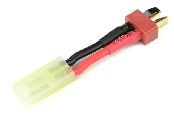 G-Force RC Power Adapterkabel Deans Buchse <=> Mini Tamiya Stecker 16AWG Silikon Kabel 1 St / GF-1301-007