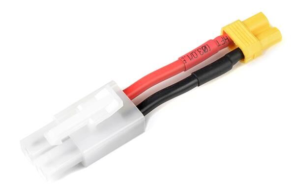 G-Force RC Power Adapterkabel Tamiya Buchse <=> XT-30 Buchse 14AWG Silikon Kabel 1 St / GF-1301-044