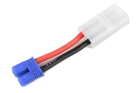 G-Force RC Power Adapterkabel Tamiya Stecker <=> EC-2 Stecker 14AWG Silikon Kabel 1 St / GF-1301-051