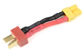 G-Force RC Power Adapterkabel Deans Buchse <=> XT-30 Buchse 14AWG Silikon Kabel 1 St / GF-1301-078