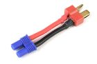 G-Force RC Power Adapterkabel Deans Buchse <=> EC-2 Buchse 14AWG Silikon Kabel 1 St / GF-1301-084