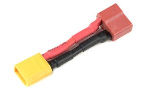G-Force RC Power Adapterkabel Deans Stecker <=> XT-30 Stecker 14AWG Silikon Kabel 1 St / GF-1301-087