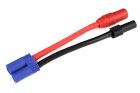 G-Force RC Power Adapterkabel EC-5 Stecker <=> AS-150 + XT-150 Buchses 10AWG Silikon Kabel 1 St / GF-1301-123