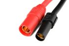 G-Force RC Power Adapterkabel EC-5 Stecker <=> AS-150 + XT-150 Buchses 10AWG Silikon Kabel 1 St / GF-1301-123