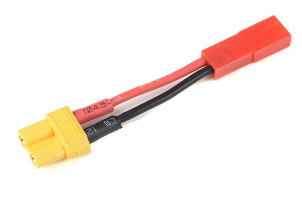 G-Force RC Power Adapterkabel XT-30 Buchse <=> BEC Stecker 20AWG Silikon Kabel 1 St / GF-1301-132