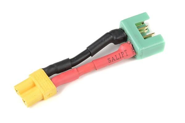 G-Force RC Power Adapterkabel XT-30 Buchse <=> MPX Stecker 14AWG Silikon Kabel 1 St / GF-1301-135