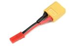 G-Force RC Power Adapterkabel XT-60 Stecker <=> BEC Buchse 20AWG Silikon Kabel 1 St / GF-1301-136