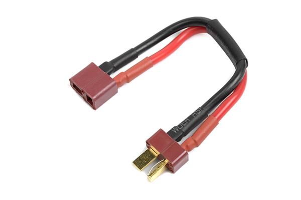 G-Force RC Power Verlängerungskabel Deans 12AWG Silikon Kabel 12cm 1 St / GF-1311-070