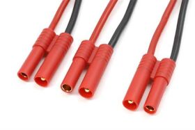 G-Force RC Power V-Kabel Seriell 4.0mm Gold Stecker 14AWG...