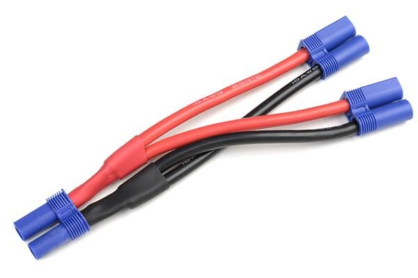 G-Force RC Power V-Kabel Parallel EC-5 12AWG Silikon Kabel 12cm 1 St / GF-1320-161